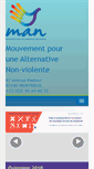 Mobile Screenshot of nonviolence.fr